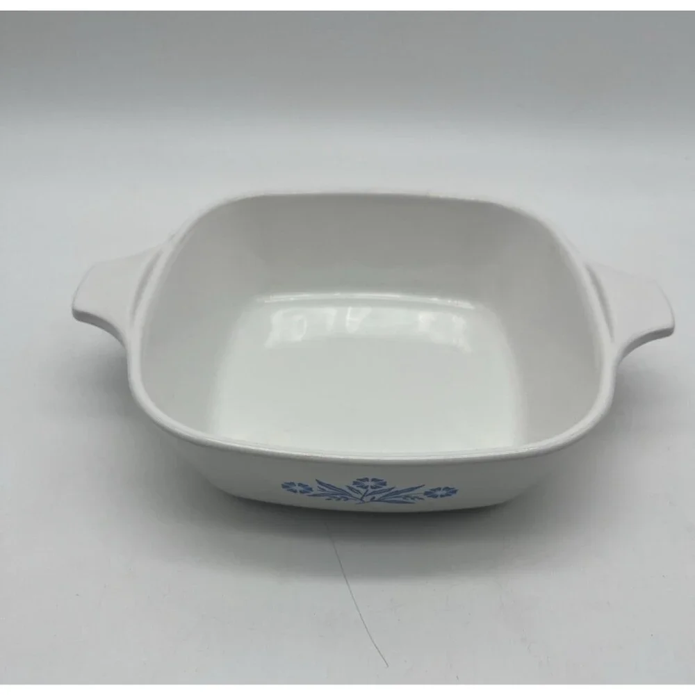 CorningWare Blue Corn Flower Petit Baking Dishes, Set Of 2 P-41-B